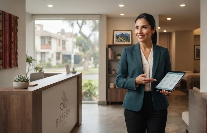 JEFE DE ADMINISTRACION DE SPA ​Bless Spa